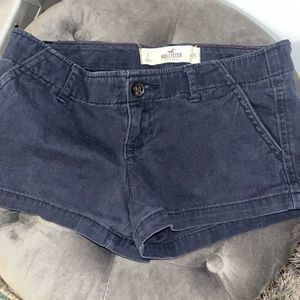 Navy hollister shorts size 1